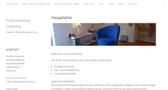 Desktop Screenshot of praxiscasanova.ch